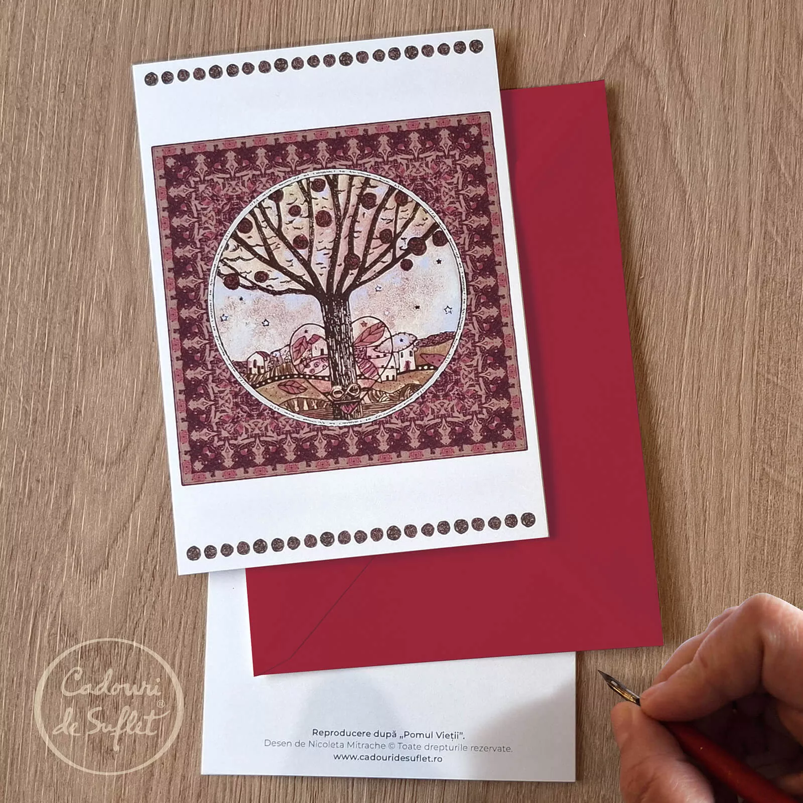 Felicitări - Felicitări cu Pomul Vieții