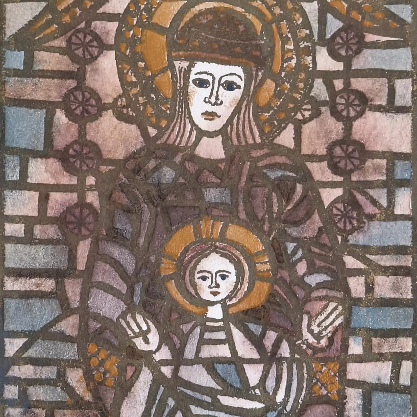 Icoană ortodoxă Sf. Maria cu Pruncul [2]