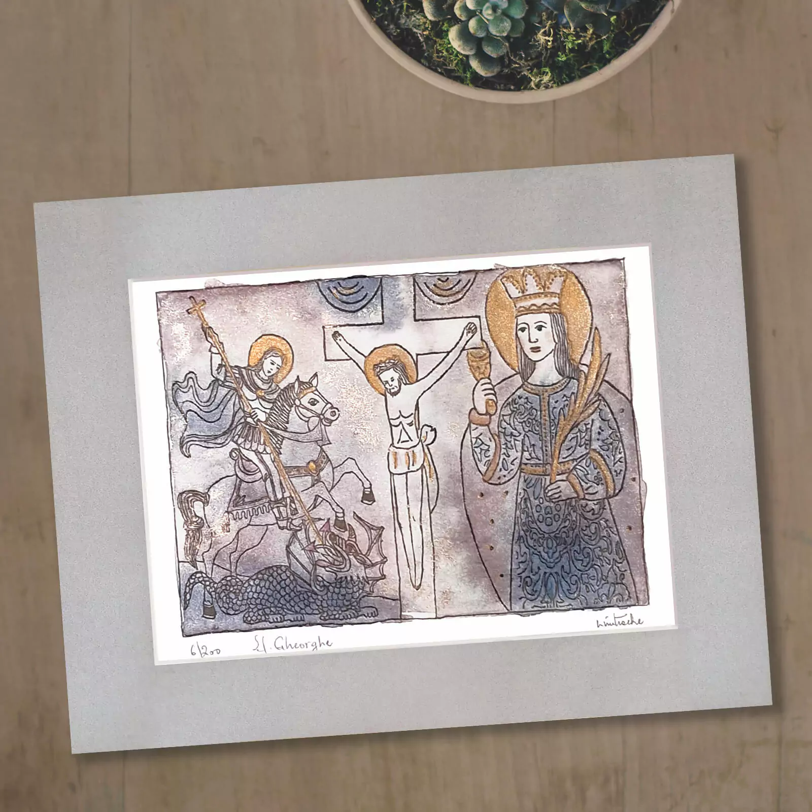 Icoană ortodoxă Sfântul Gheorghe [3]