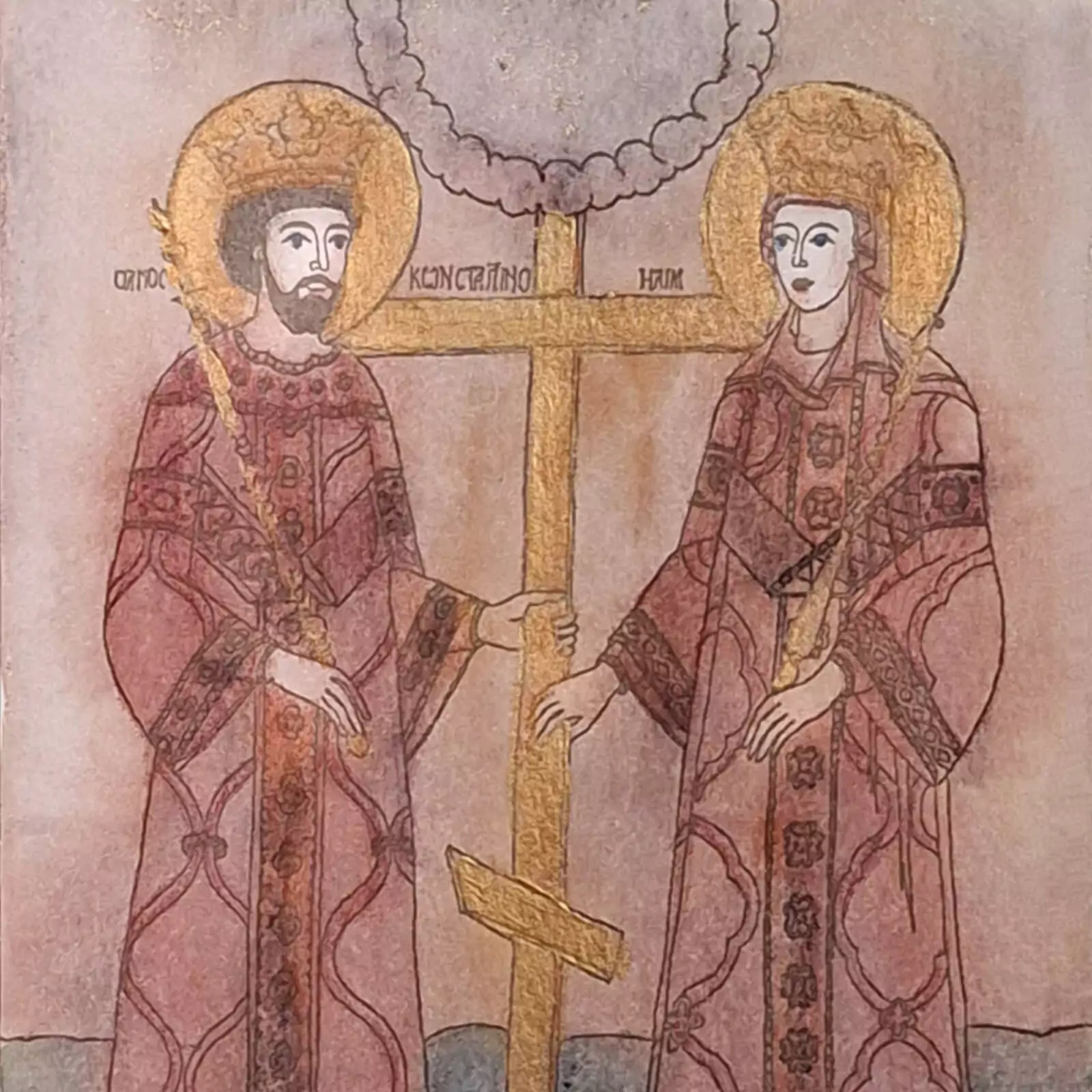 Icoană Sfinții Constantin și Elena [2]