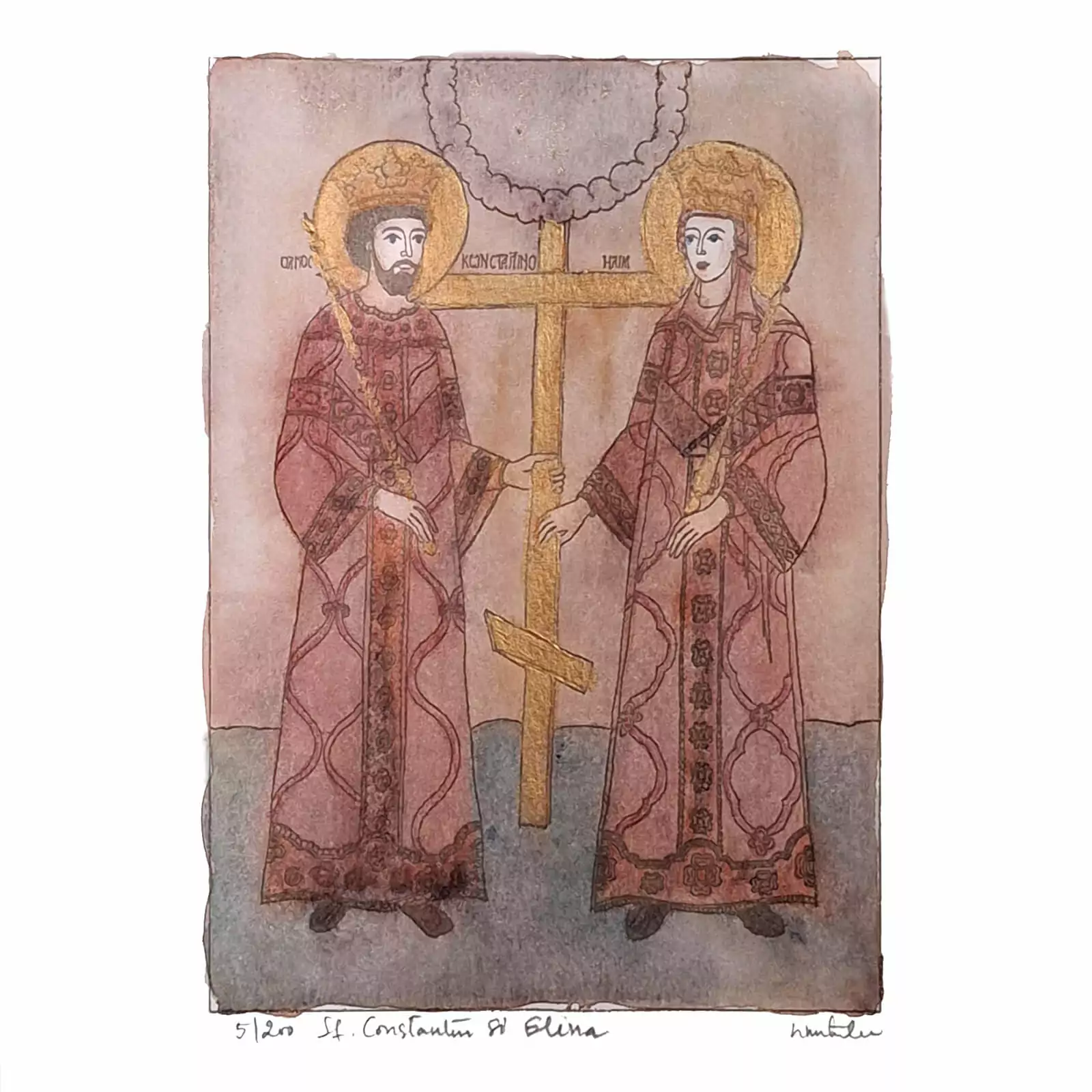 Icoană Sfinții Constantin și Elena [1]