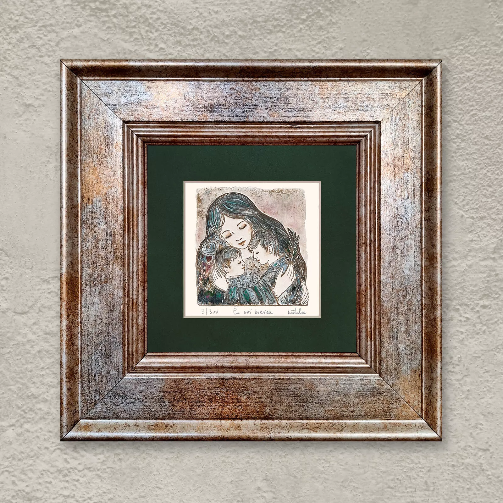 Cadouri Ilustrații - Ilustrație Cu voi mereu