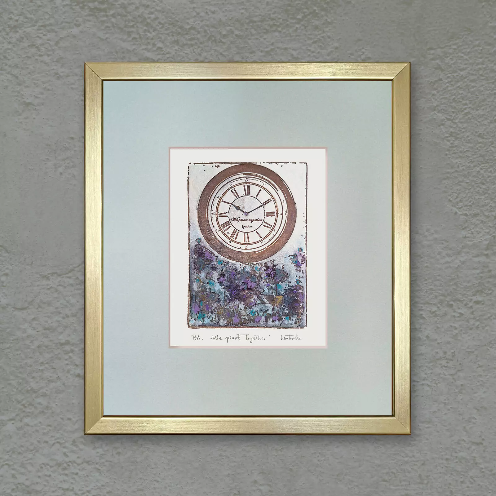 Cadouri Ilustrații - Ilustrație Dansul Timpului