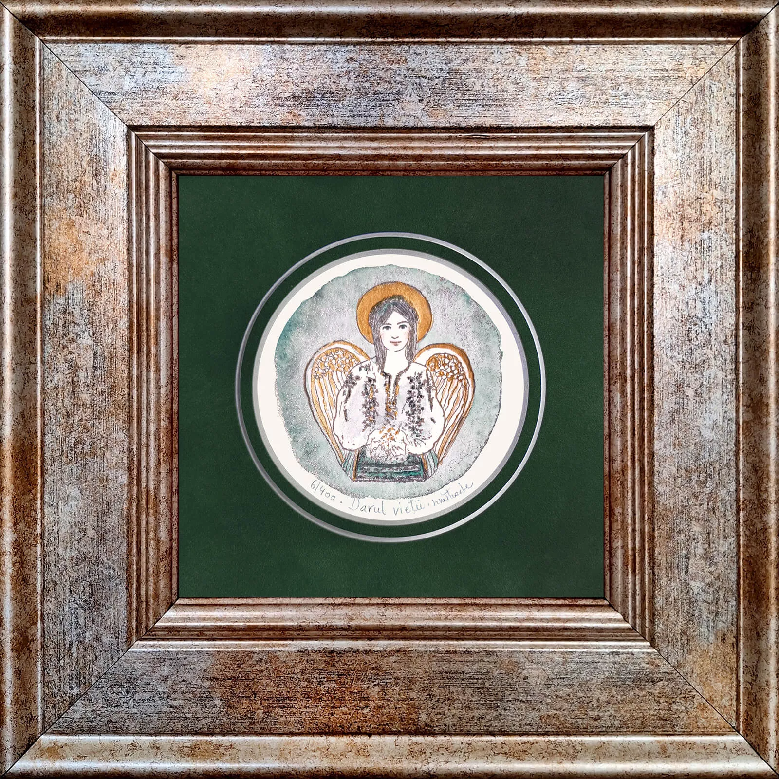 Tablouri cu Îngeri - Ilustrație Darul Vieții