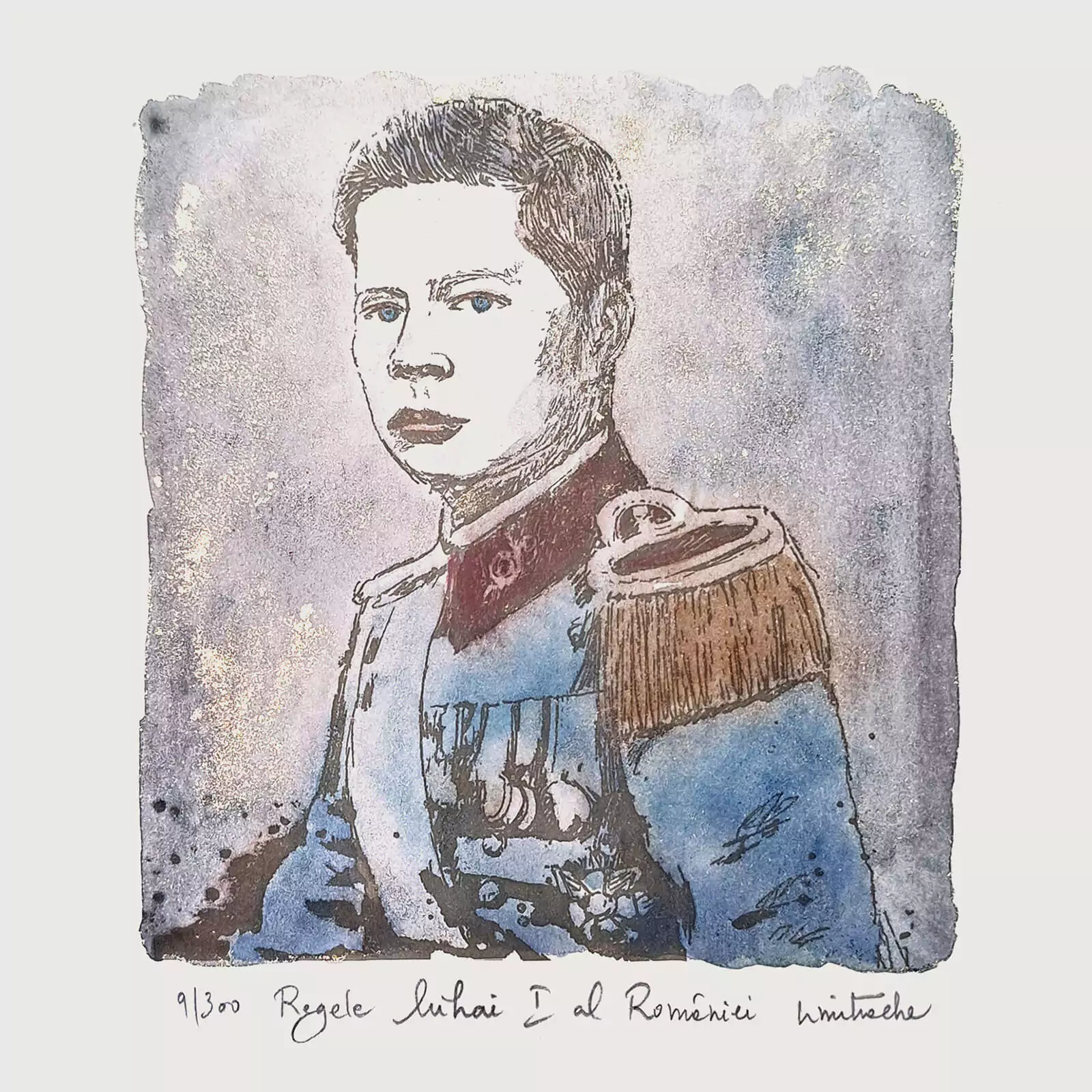 Ilustrație Regele Mihai I al României [1]