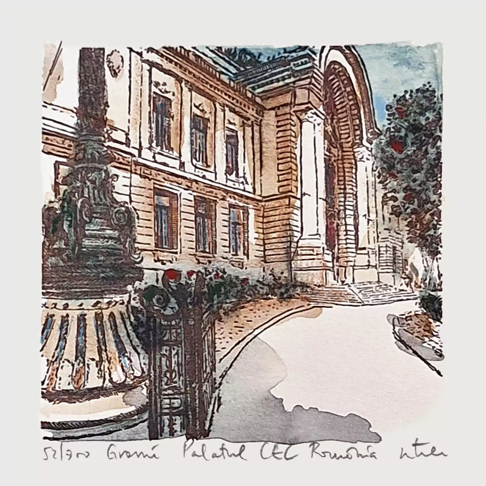 Suvenir Palatul C.E.C. București [1]