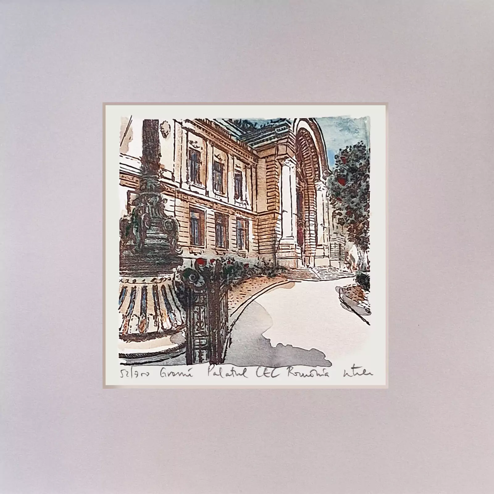 Suvenir Palatul C.E.C. București [2]