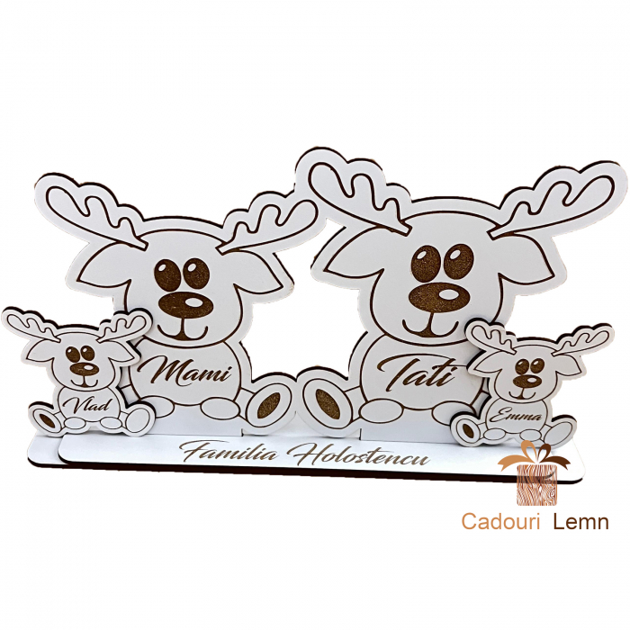 Decoratiune Familie reni [2]