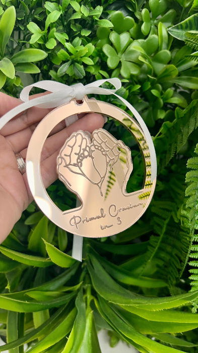 Glob Plexiglas Personalizat „Primul Crăciun în 3” [2]