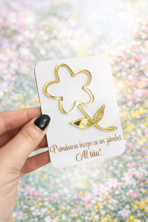 Cadouri - Mărțișor Floral Elegant – Cadou special de 1 Martie