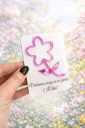 Mărțișor Floral Elegant – Cadou special de 1 Martie [1]