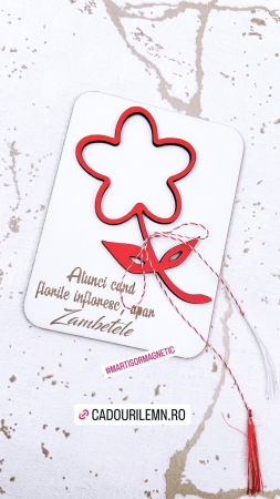 Cadouri - Martisor magnetic floare