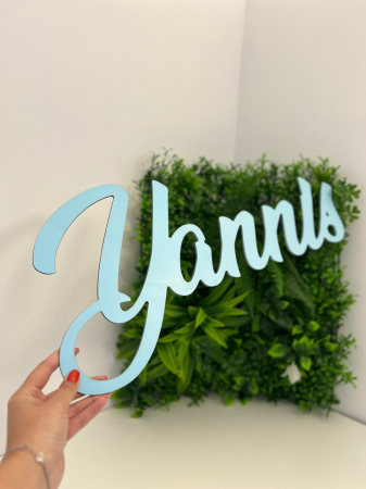 Nume din Lemn Personalizat- Pret 1 NUME [2]