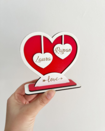 Cadouri - Placheta cadou Valentine's Day