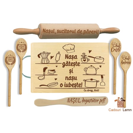 Set cadou Nasa gateste si nasul o iubeste