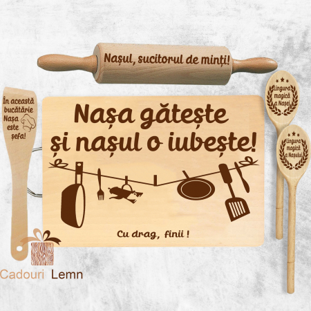 Set cadou nasi personalizat