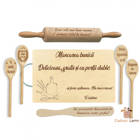 Set Cadou pentru Bunica – Mâncarea Bunicii: Delicioasă, Gratis și cu Porții Duble!