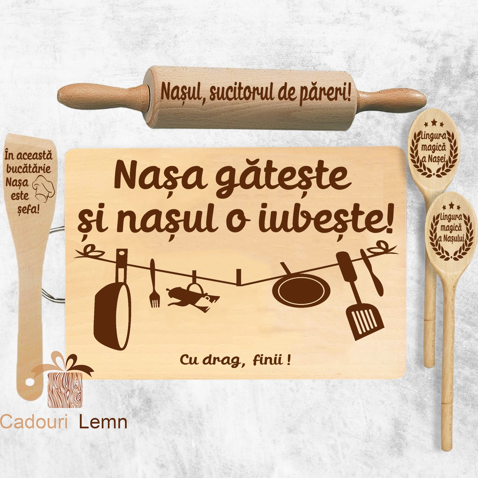 Cadouri Nasi - Set cadou nasi personalizat