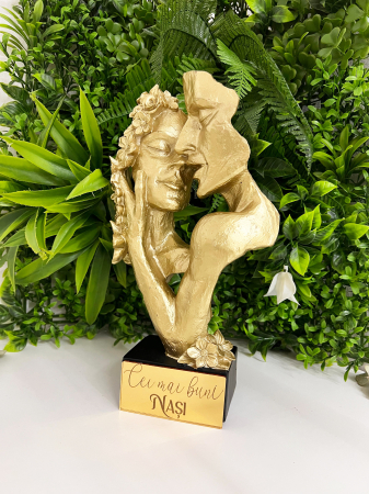Nunta/Botez - Statuetă decorativă "Cei mai buni Nași"
