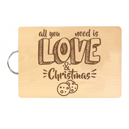 Crăciun - Tocator All You need is LOVE and Christmas