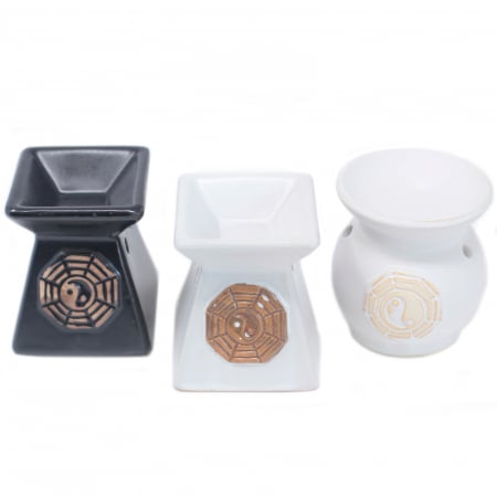 Lampi aromaterapie - Lampa Aromaterapie Clasica Rustica - Yin Yang