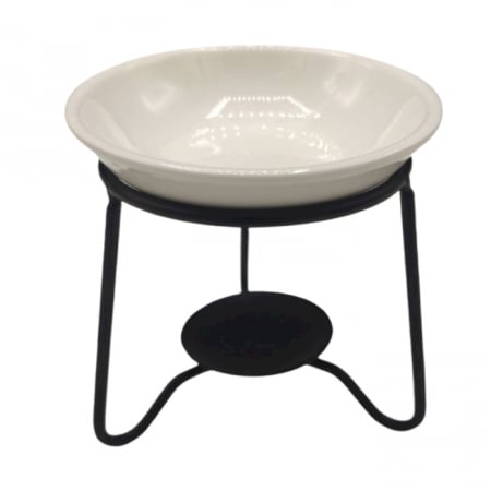 Lampi aromaterapie - Lampa Ceramica cu Suport Metalic Clasic