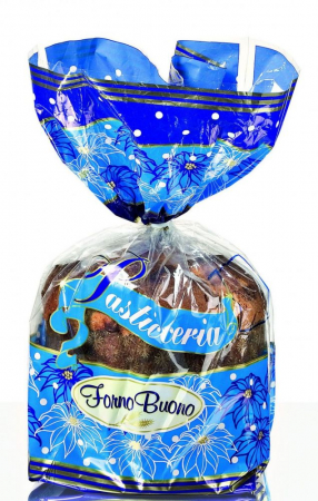 PANETTONE - PANETTONE CLASIC IN CELOFAN -IL DOLCE DELLE FESTE 500g-DECO INDUSTRIE