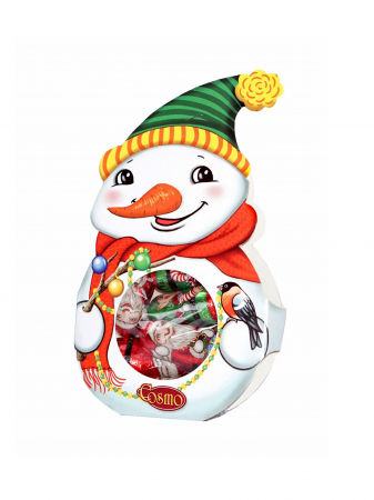 CADOURI SELECT - Figurina din carton Om de zăpadă 90g