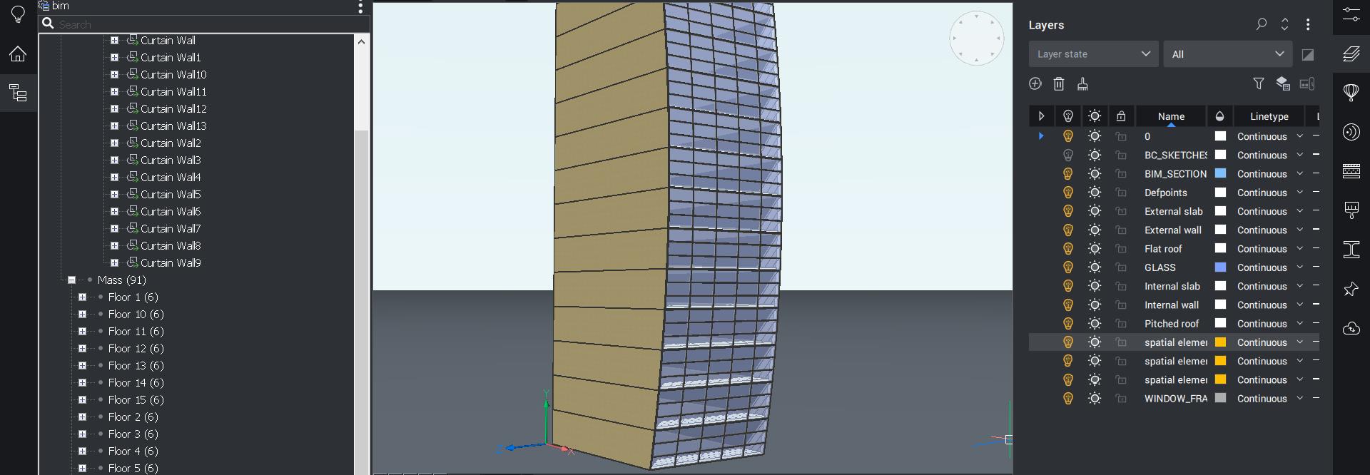 BricsCAD BIM – modelarea top-down a cladirilor de la volumetrie la model detaliat
