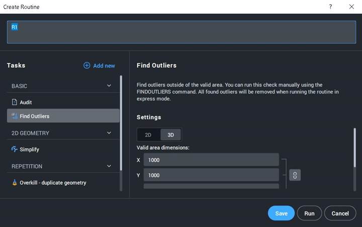 Exclusiv in BricsCAD – Drawing Health Management