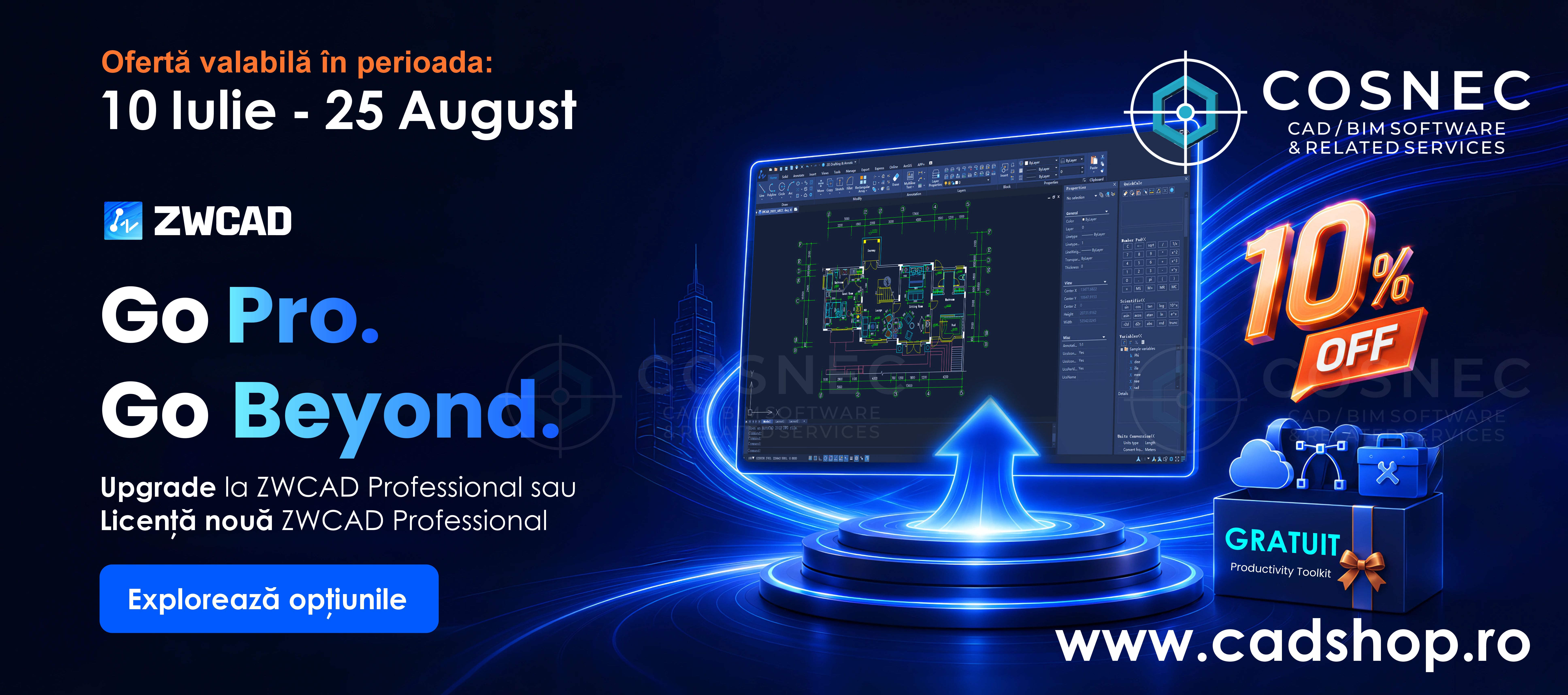 ZWCAD PROMO: Go Professional – Go Beyond