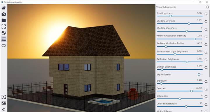 Randari rapide din SketchUp Pro cu Trimble Connect Visualizer