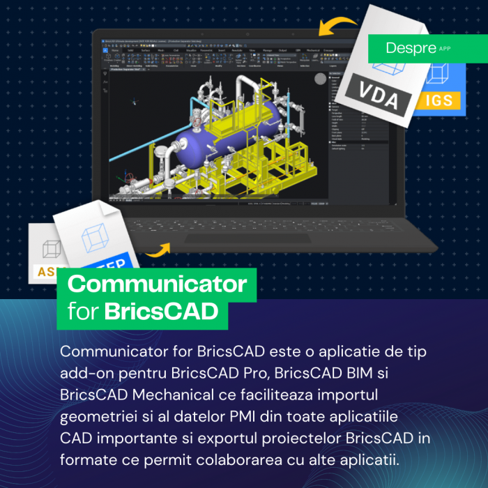 Communicator For BricsCAD I Bricsys Reseller