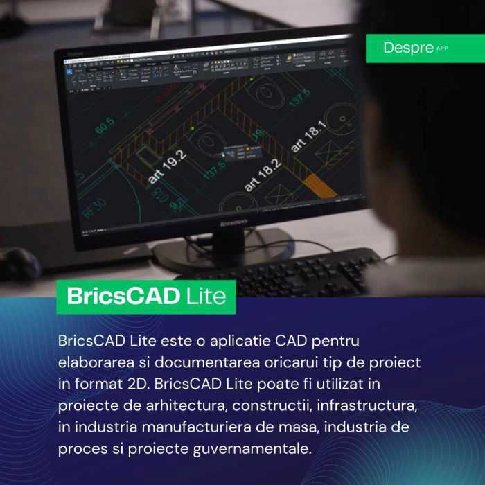 Proiectare Generala - BricsCAD Lite V25