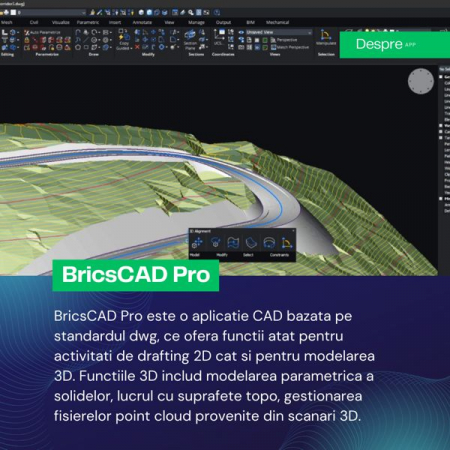 Proiectare Generala - BricsCAD_Pro V25
