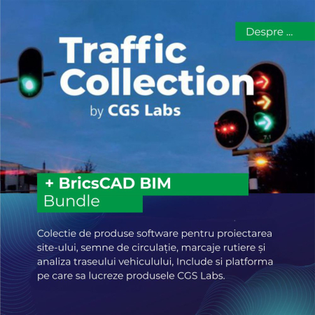 Infrastructura - CGS Traffic Collection + BricsCAD BIM - Bundle