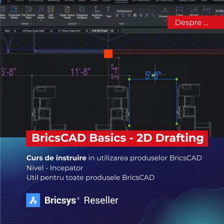 Instruire - Instruire BricsCAD - 2D Drafting