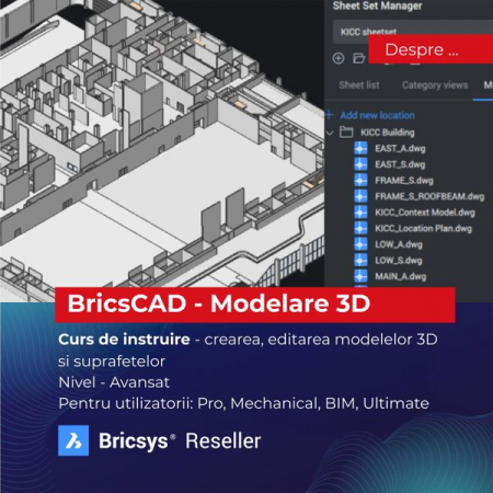 Instruire - Instruire BricsCAD - 3D Modeling