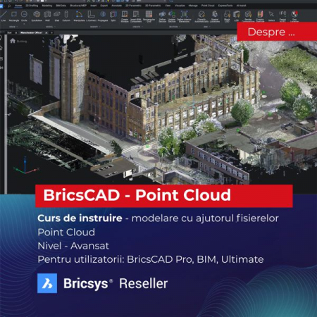 Instruire - Instruire BricsCAD Point Cloud