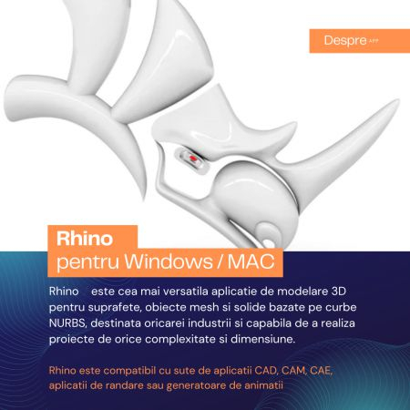 Proiectare Generala - Rhino 8 for Windows / MAC