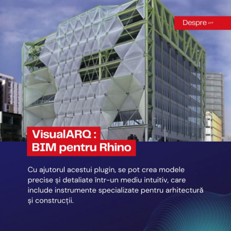 Arhitectura / Constructii - VisualARQ pentru Rhino