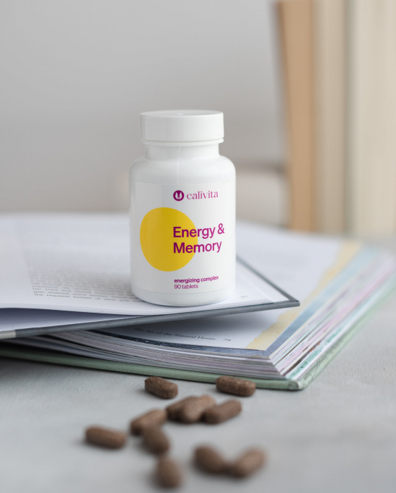 Energy & Memory, CaliVita, 90 tablete, energizant natural [4]