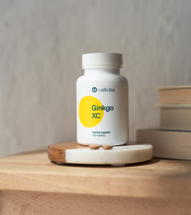 Ginkgo XC, CaliVita, 100 tablete, extract de frunze de ginkgo biloba [3]