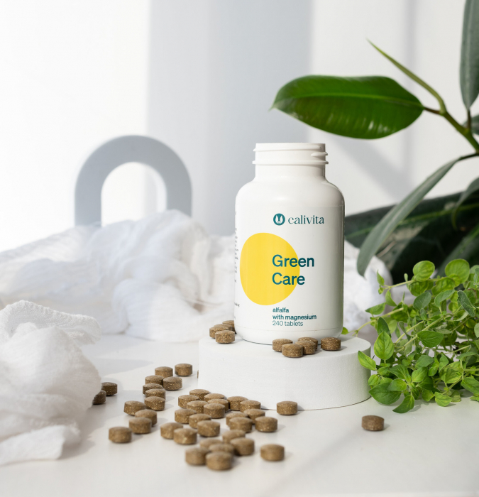 Green Care, CaliVita, 240 tablete, produs pe baza de lucera cu efect detoxifiant [3]