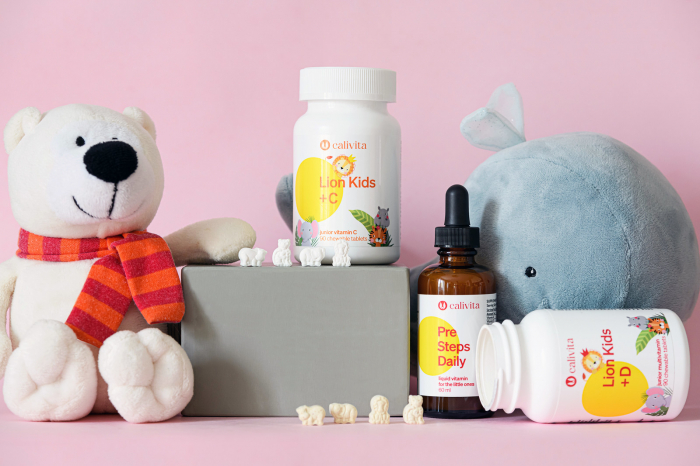 Lion Kids + Vitamin D CaliVita, 90 tablete masticabile, multivitamine pentru copii [6]