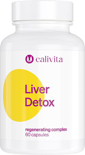 Liver Detox CaliVita, 60 capsule, sustine sanatatea ficatului + cutie pastile [2]