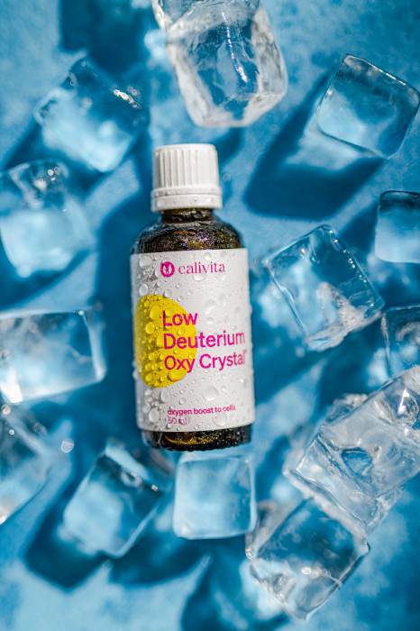 Low Deuterium Oxy Crystal, CaliVita, 50 ml, oxigare mai profunda a organismului [5]