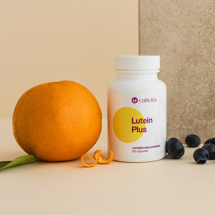 Lutein Plus, CaliVita, 60 capsule, afine, luteină şi zeaxantină pentru ochi [4]