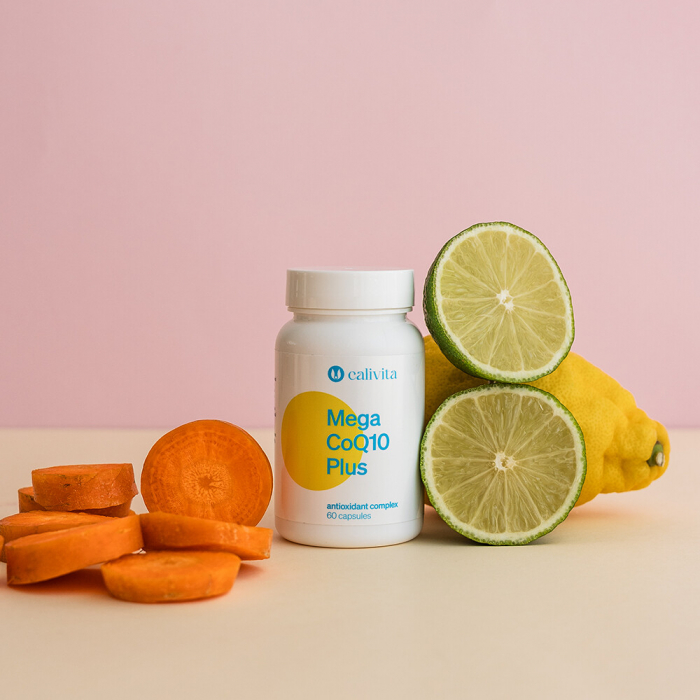 Mega CoQ10 Plus, CaliVita, 60 capsule, megadoza de coenzima Q10 si antioxidanti [3]