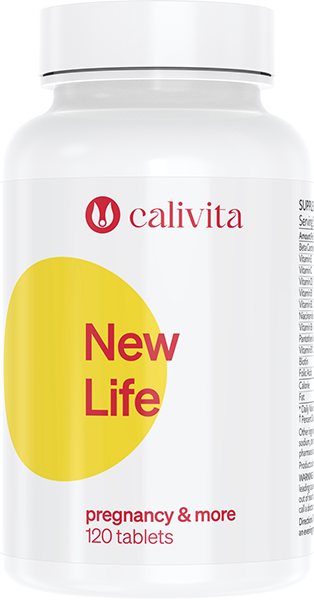 New Life, CaliVita, 120 tablete, conceput pentru femeile insarcinate [1]
